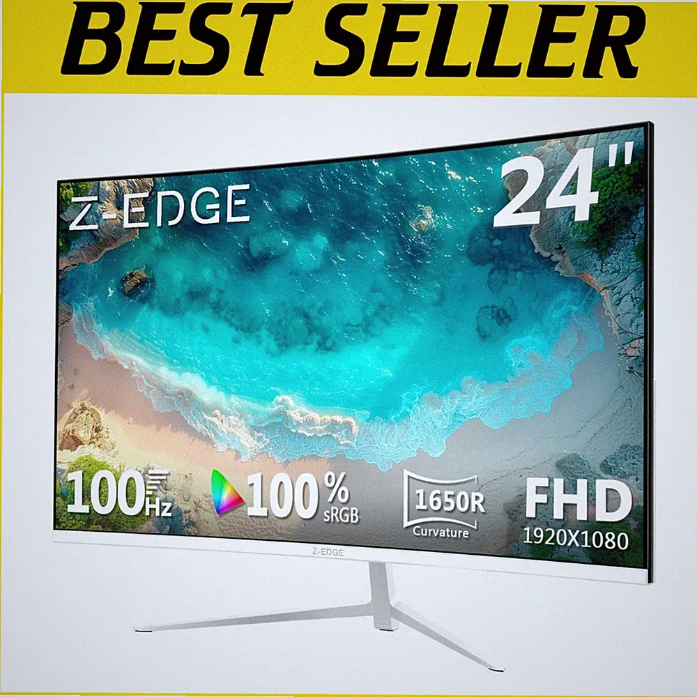 Z-Edge Curved Monitor 24", Full HD 1080P, 100Hz Refresh Rate*