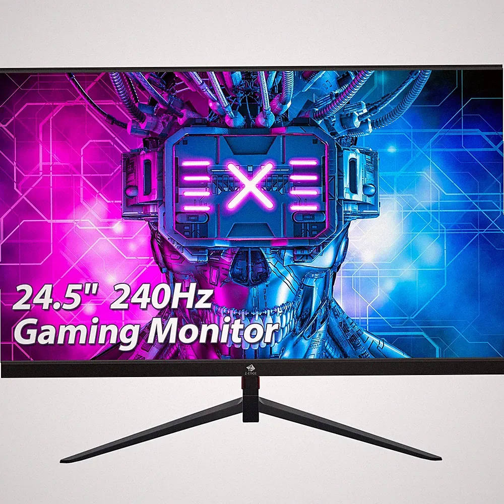 Z-EDGE UG25I 24.5" 1080P FHD 240Hz 1ms Gaming Monitor, FreeSync, HDMI, DP, VESA